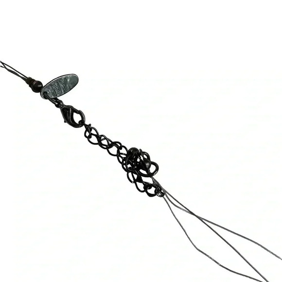 beaded green NY necklace New York and company women's jewlery - Picture 3 of 4